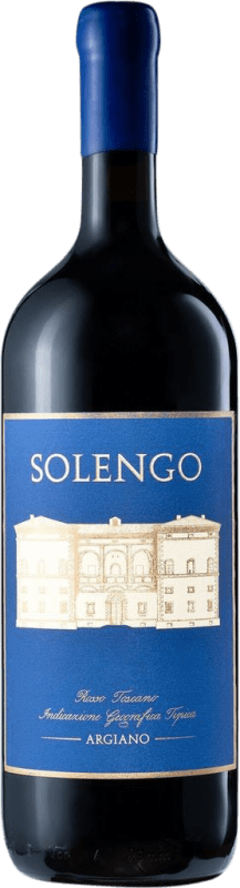 136,95 € | Red wine Argiano Solengo I.G.T. Toscana Tuscany Italy Merlot, Cabernet Sauvignon, Sangiovese, Petit Verdot Magnum Bottle 1,5 L
