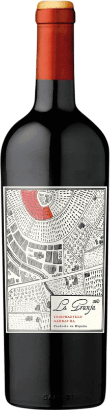 Envoi gratuit | Vin rouge Axial. La Granja 360 D.O. Cariñena Aragon Espagne Grenache, Nebbiolo 75 cl