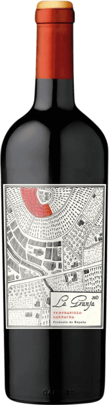 Envio grátis | Vinho Tinto Axial. La Granja 360 D.O. Cariñena Aragão Espanha Garnacha — Grenache, Nebbiolo 75 cl