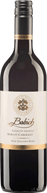 Kostenloser Versand | Rotwein Babich Gimblett Gravels Merlot Cabernet I.G. Hawkes Bay Hawke's Bay Neuseeland Merlot, Cabernet Sauvignon 75 cl