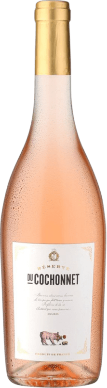 Free Shipping | Rosé wine Le Cochonnet Rosé Reserve I.G.P. Vin de Pays Languedoc Languedoc-Roussillon France Grenache 75 cl