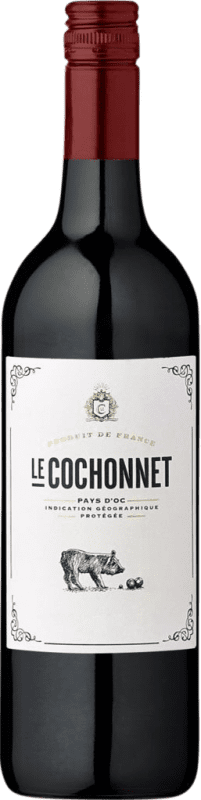 Free Shipping | Red wine Le Cochonnet France Cabernet Sauvignon 75 cl