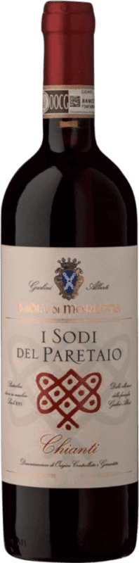 23,95 € Spedizione Gratuita | Vino rosso Badia di Morrona I Sodi del Paretaio D.O.C.G. Chianti
