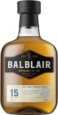 Single Malt Whisky Balblair 15 Ans