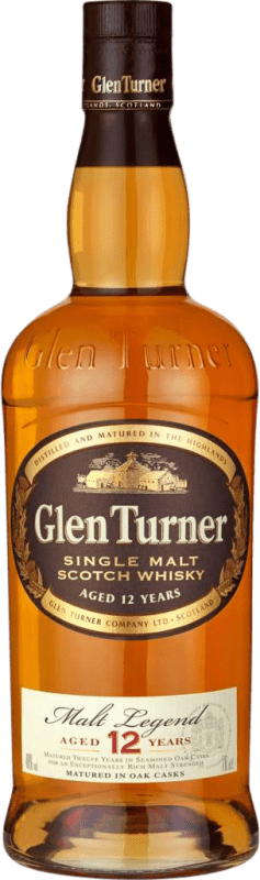 31,95 € | ウイスキーシングルモルト Bardinet Glen Turner Master グランド・リザーブ イギリス 12 年 70 cl