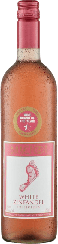 5,95 € | 玫瑰酒 Barefoot White I.G. California 加州 阿根廷 Zinfandel 75 cl