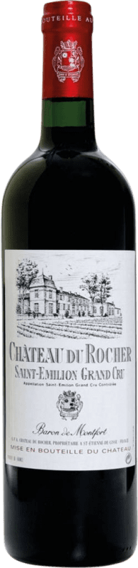 34,95 € Spedizione Gratuita | Vino rosso Baron de Montfort. Château du Rocher A.O.C. Saint-Émilion Grand Cru