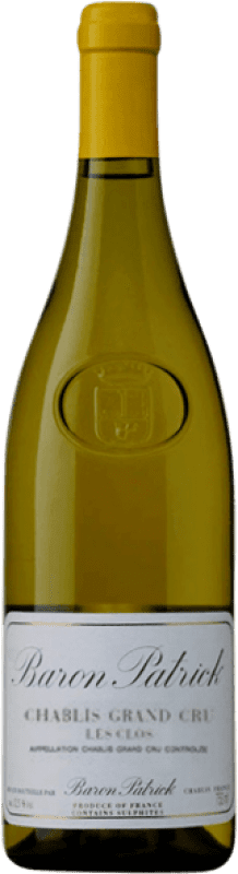 73,95 € | Vin blanc Baron Patrick Les Clos A.O.C. Chablis Bourgogne France Chardonnay 75 cl