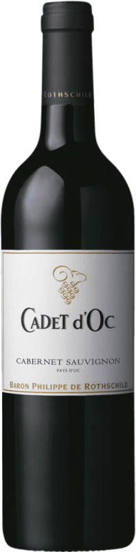 13,95 € Envio grátis | Vinho tinto Philippe de Rothschild Cadet d'Oc I.G.P. Vin de Pays d'Oc