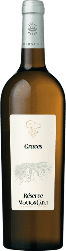 14,95 € | White wine Philippe de Rothschild Mouton Cadet Blanc Reserve A.O.C. Graves France Nebbiolo, Sémillon, Muscadelle 75 cl