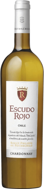 Free Shipping | White wine Philippe de Rothschild Escudo Rojo I.G. Valle de Casablanca Chile Chardonnay 75 cl