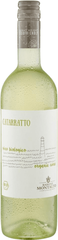 Бесплатная доставка | Белое вино Barone Montalto D.O.C. Sicilia Сицилия Италия Catarratto 75 cl