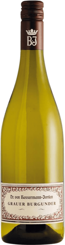 Envoi gratuit | Vin blanc Dr. Von Basserman-Jordan Sec Q.b.A. Pfälz Pfälz Allemagne Pinot Gris 75 cl