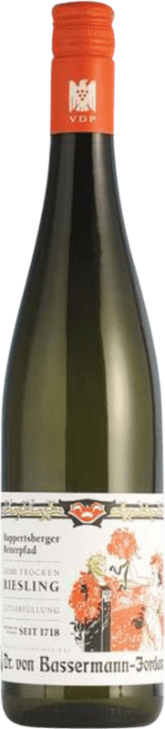 27,95 € Spedizione Gratuita | Vino Bianco Dr. Von Basserman-Jordan Auslese Ungeheuer Q.b.A. Pfälz Mezza Bottiglia 37 cl