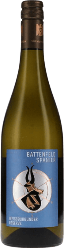 Kostenloser Versand | Weißwein Battenfeld Spanier Reserve Q.b.A. Rheinhessen Rheinhessen Deutschland Weißburgunder 75 cl