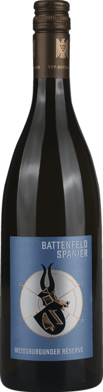 Бесплатная доставка | Белое вино Battenfeld Spanier Резерв Q.b.A. Rheinhessen Rheinhessen Германия Pinot White 75 cl