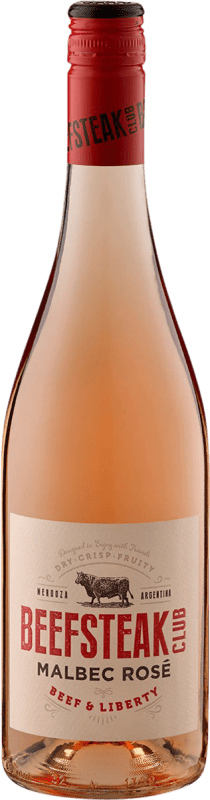 Kostenloser Versand | Rosé-Wein Beefsteak Club Rosé Großbritannien Malbec 75 cl