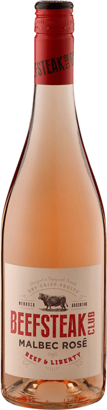 Kostenloser Versand | Roséwein Beefsteak Club Rosé Großbritannien Malbec 75 cl