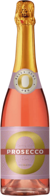 免费送货 | 玫瑰气泡酒 Bella Aura Oro Spumante Rosé D.O.C. Prosecco 弗留利 - 威尼斯朱利亚 意大利 Nebbiolo, Glera 75 cl