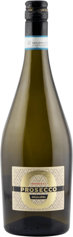 Envoi gratuit | Vin Mousseux Blanc Bella Aura Oro Frizzante I.G.T. Treviso Venecia Italie Glera 75 cl