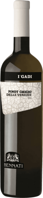 7,95 € | Weißwein Bennati I Gadi I.G.T. Delle Venezie Venecia Italien Pinot Gris — Grauburgunder 75 cl