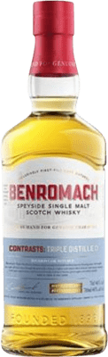 ウイスキーシングルモルト Benromach Contrasts Triple Distilled 70 cl