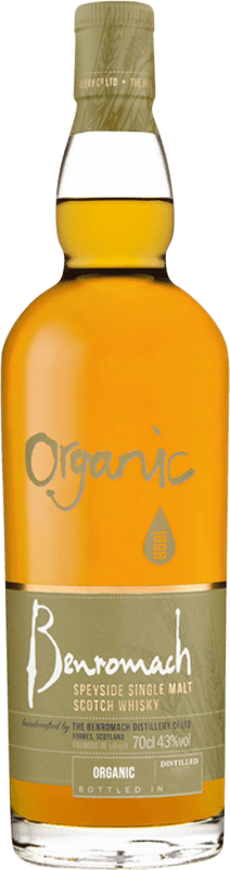 52,95 € Kostenloser Versand | Whiskey Single Malt Benromach Organic Ökologisch