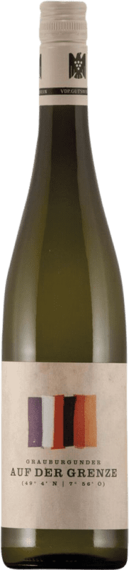 免费送货 | 白酒 Bernhart Auf der Grenze 干 Q.b.A. Pfälz 普法尔茨 德国 Pinot Grey 75 cl