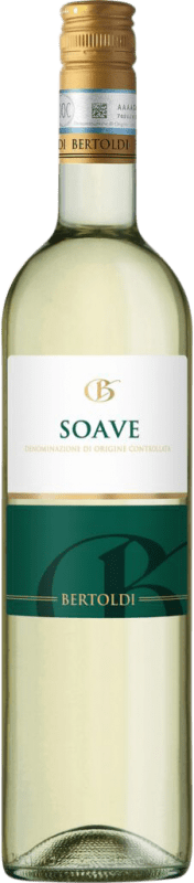 Бесплатная доставка | Белое вино Bertoldi D.O.C. Soave Venecia Италия Nebbiolo — Неббиоло, Garganega — Гарганега 75 cl