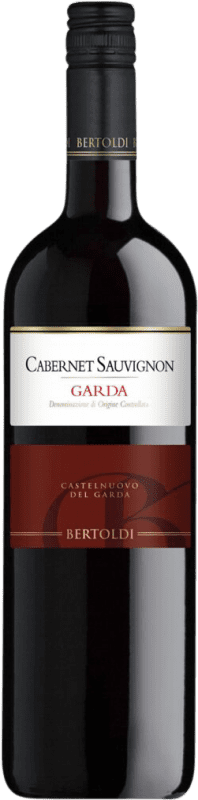 Free Shipping | Red wine Bertoldi D.O.C. Garda Venecia Italy Cabernet Sauvignon 75 cl