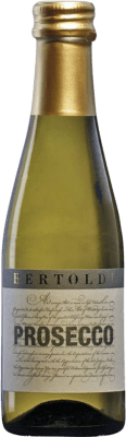 3,95 € Бесплатная доставка | Белое игристое Bertoldi Frizzante D.O.C. Prosecco Маленькая бутылка 20 cl