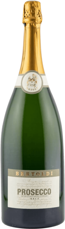 19,95 € Бесплатная доставка | Белое игристое Bertoldi Spumante брют D.O.C. Prosecco бутылка Магнум 1,5 L