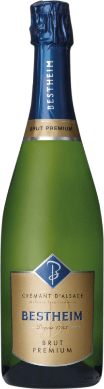 Free Shipping | White sparkling Bestheim Brut A.O.C. Crémant d'Alsace Alsace France Pinot White 75 cl