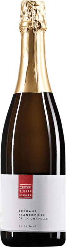Free Shipping | White Sparkling Wine Bickel Stumpf Crémant Francophile de la Chapelle Q.b.A. Franken Franken Germany Pinot White 75 cl