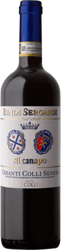 19,95 € Free Shipping | Red wine Bindi Sergardi Al Canapo Colli Senesi D.O.C.G. Chianti