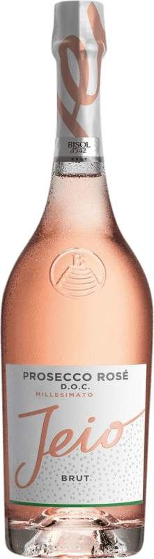 免费送货 | 玫瑰气泡酒 Bisol Jeio Rosé 香槟 D.O.C. Prosecco 弗留利 - 威尼斯朱利亚 意大利 Nebbiolo, Glera 75 cl