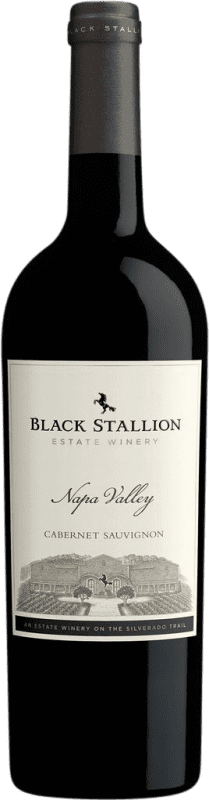 Бесплатная доставка | Красное вино Black Stallion I.G. California Калифорния Соединенные Штаты Cabernet Sauvignon 75 cl