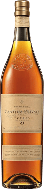 Kostenloser Versand | Grappa Bocchino Cantina Privata Piemont Italien Nebbiolo, Muskat 21 Jahre Spezielle Flasche 3 L