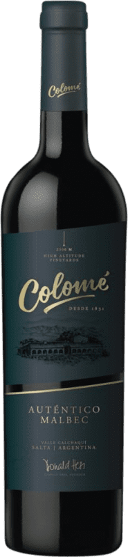 Бесплатная доставка | Красное вино Colomé Auténtico I.G. Valles Calchaquíes Аргентина Malbec 75 cl