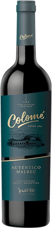 Spedizione Gratuita | Vino Rosso Colomé Auténtico I.G. Valles Calchaquíes Argentina Malbec 75 cl