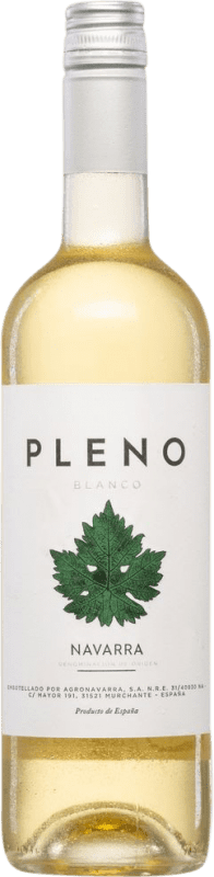 免费送货 | 白酒 Agronavarra Pleno Blanco D.O. Navarra 纳瓦拉 西班牙 Nebbiolo, Chardonnay 75 cl