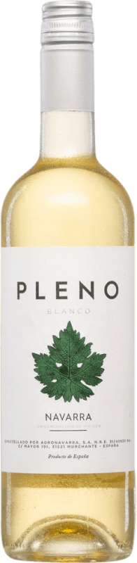 7,95 € | 白ワイン Agronavarra Pleno D.O. Navarra ナバラ スペイン Nebbiolo — ネッビオーロ, Chardonnay — シャルドネ 75 cl