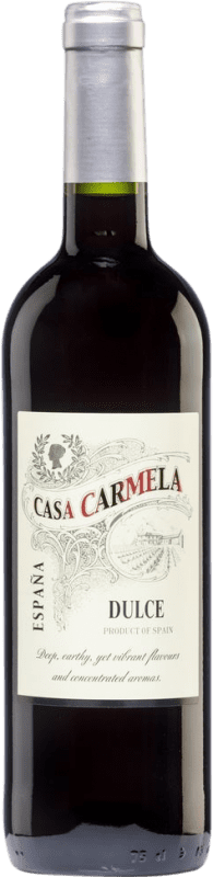 8,95 € | Red wine Castaño Casa Carmela Tinto Sweet D.O. Yecla Region of Murcia Spain Monastrell 75 cl
