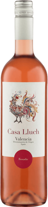 5,95 € Spedizione Gratuita | Vino rosato Enguera Casa Lluch Rosado D.O. Valencia