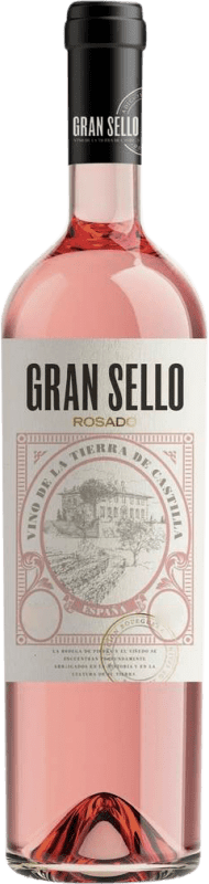 Kostenloser Versand | Rosé-Wein Gran Sello Rosado D.O. La Mancha Kastilien-La Mancha Spanien Tempranillo 75 cl