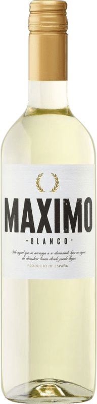 Free Shipping | White wine Máximo Blanco D.O. La Mancha Castilla la Mancha Spain Viura 75 cl