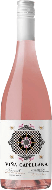 Free Shipping | Rosé wine Nodus Viña Capellana Rosado D.O. Utiel-Requena Valencian Community Spain Tempranillo 75 cl
