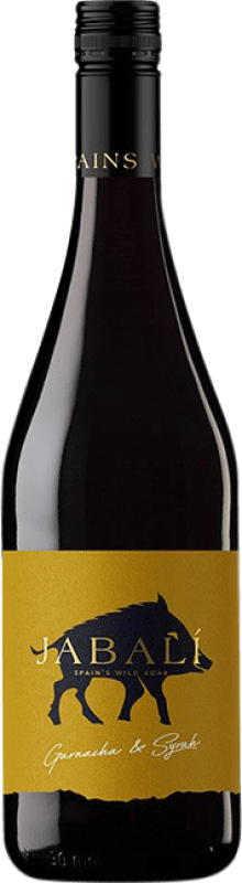 Бесплатная доставка | Красное вино Paniza Jabalí Agostón Garnacha Syrah D.O. Cariñena Арагон Испания Grenache, Nebbiolo 75 cl