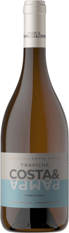 Бесплатная доставка | Белое вино Trapiche Costa & Pampa шампанское Аргентина Chardonnay 75 cl