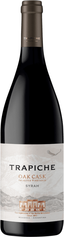 Envoi gratuit | Vin rouge Trapiche Oak Cask I.G. Mendoza Mendoza Argentine Syrah 75 cl